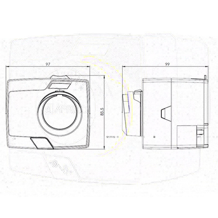 Siłownik elektryczny ARM 343 ProClick, 3-pkt., 230 V AC, 120 s, 6 Nm