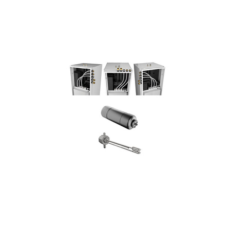 Pakiet - Pompa ciepła powietrze-woda split ARISTON NIMBUS COMPACT 120 S-T NET R32 9.5 kW 400 V + Moduł naścienny SENSYS HD + Zasobnik c.w.u. 180 l (zintegrowany) + Moduł komunikacji internetowej (aplikacja Ariston Net)