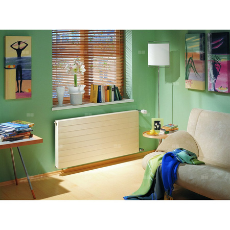 Ściana grzewcza Kermi Heizwand HHN Typ20 BH1190x72x3400 QN5987, weiß, 6bar, m. Abd, AB 12