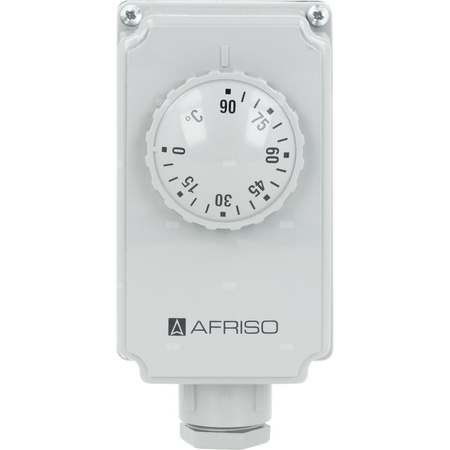 Termostat AFRISO TC2 zanurzeniowy 0-90'C, przyłącze GZ 1/2'', długość wkładki 100 mm