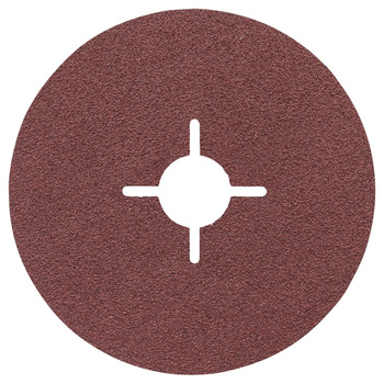 FIBR.D115MM P80 E/MET ALOX BR MIN 50