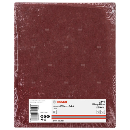 C420 Arkusz P240 230X280MM