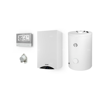 Pakiet nr 2 z kotłem i zasobnikiem SWK 120l - Kocioł gazowy jednofunkcyjny TERMET GOLD PLUS II wiszący 20 kW