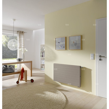 Kermi® Line-V Typ10 wys755x63x1105mm biały, 10 bar, zaworowy prawy, bez osłony