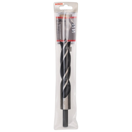 Standardowe, spiralne wiertło do drewna 26x215