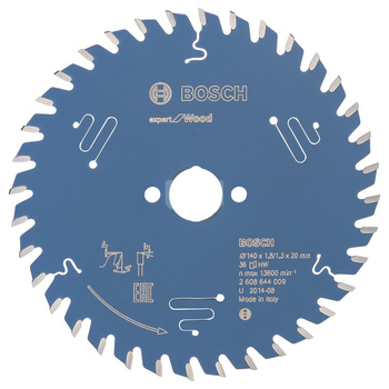 Tarcza pilarska Expert for Wood KSB EXPERT FOR WOOD 140X20X1,8 36T