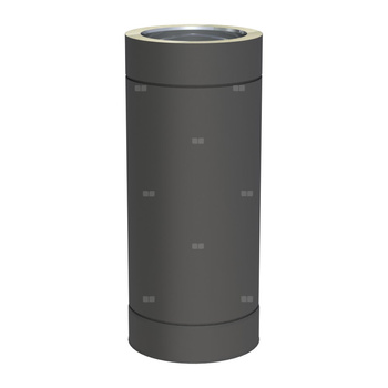 Rura dł. 500mm fi 080mm lakierowana na czarno