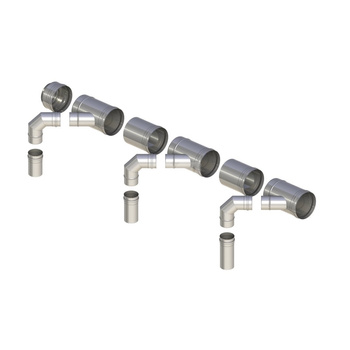 Zestaw kaskadowy TERMET, maksymalna ilosć urządzeń: 3