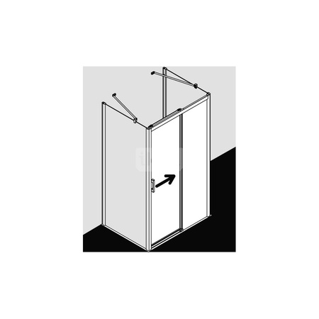 Kermi Drz. przesuw. Pega D2L 2000x 1850 1970-2000 SIHG ESG Clean