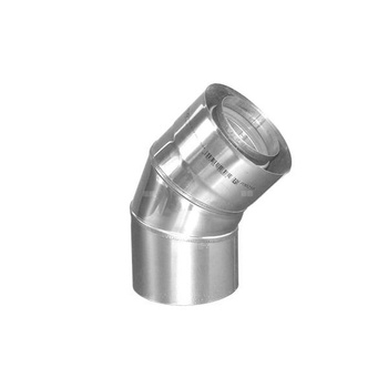 Kolano koncentryczne DN130/200, 45'