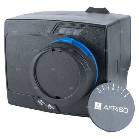 Zawór obrotowy trójdrogowy AFRISO ARV 387 Vario ProClick, mieszający, Siłownik elektryczny ARM 343, DN 50