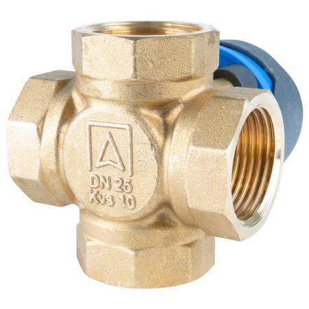 Zawór obrotowy czterodrogowy AFRISO ARV 484 ProClick, mieszający, DN 25