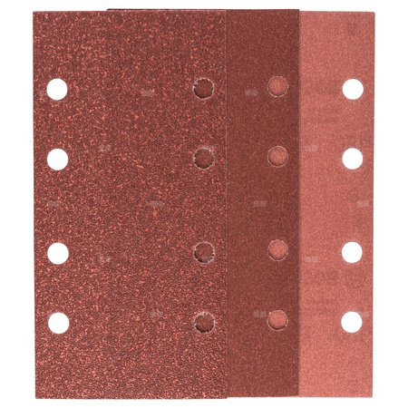 10-częściowy zestaw papierów ściernych do szlifierek oscylacyjnych K = 60, 120, 180