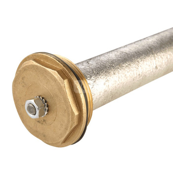 Anoda magnezowa fi38x600 z korkiem 2" mosiężnym