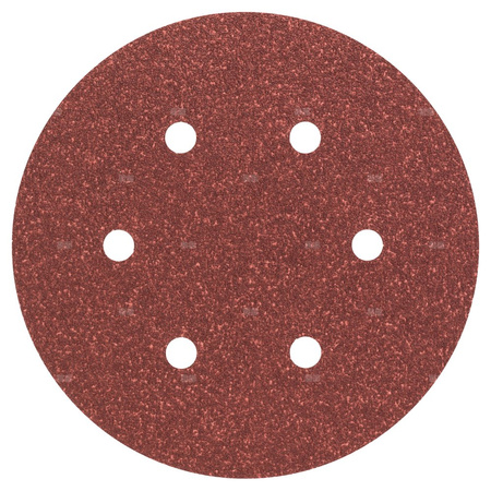 5-częściowy zestaw papierów ściernych do szlifierek mimośrodowych K = 80