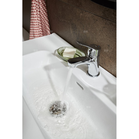 MORRIS BATERIA UMYWALKOWA STOJĄCA, CHROM + CLICK CLACK