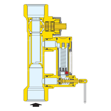 Zawór równoważący z przepływomierzem 11/4" 20÷70 L/MIN