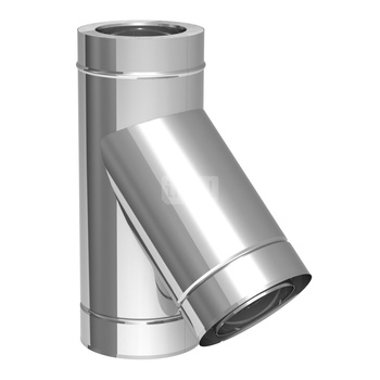 Trójnik 45' JEREMIAS 08DW12 350 x 350 x 350 do odprowadzania spalin