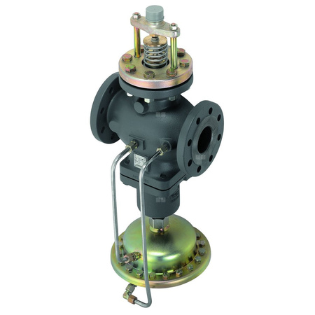 Zawór regulacyjny AFQM, PN 25, DN 65, Natężenie przepływu [m3/h]: 5.60 - 28.00, kołnierz, Wersja montażowa: swobodne