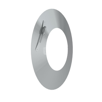 Kołnierz przeciwdeszczowy fi 60 mm JEREMIAS 360-TWIN31 stal nierdzewna