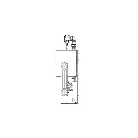 Zestaw kaskadowy 4x85-150 kW montaż w linii na ramie