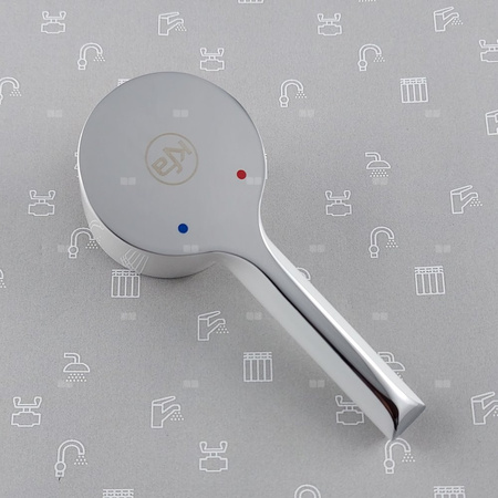 Uchwyt do baterii kuchennej ANGELIT BIAŁY-CHROM FI40