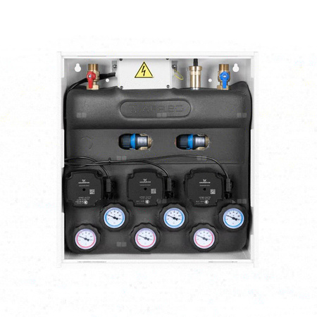 Grupa pompowa AFRISO PrimoBox AZB 311 GZ x GW 3/4'' x 3/4'', z zaworem termostatycznym, z izolacją