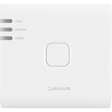 SALUS StartPack Premium RF - zestaw bezprzewodowego sterowania ogrzewaniem podłogowym z zarządzaniem przez Internet: KL08RF230V, UG800, 4 x SQ610RF