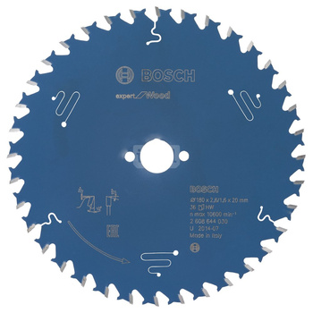 Tarcza pilarska Expert for Wood KSB EXPERT FOR WOOD 180X20X2,6 36T