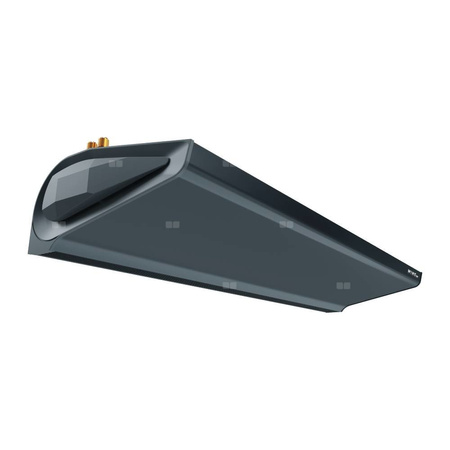 Kurtyna powietrzna WING II W150 AC z wodnym wymiennikiem ciepła DARK (RAL7016)
