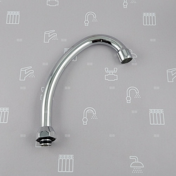 WYLEWKA F FI18/H=135 MM, G3/4" Z NAPOWIETRZACZEM STRUMIENIA CHROM (BAT. STANDARD PO 2020R.)