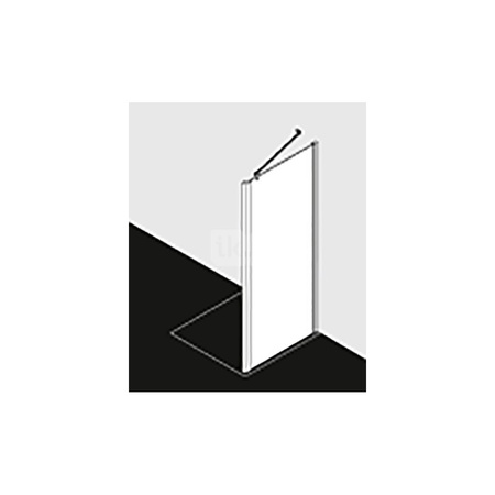 Ściana boczna prysznicowa KERMI CADA XS TWD SWS ESG Clean 450 mm x 2000 mm