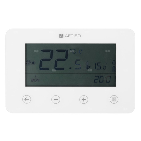 Programowalny bezprzewodowy termostat pokojowy RT05 F-BAT, bateryjny