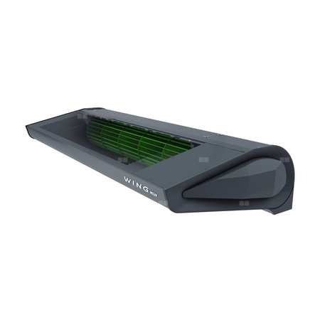 Kurtyna powietrzna WING II C200 AC zimna DARK (RAL7016)