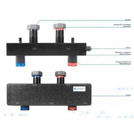 Sprzęgło hydrauliczne HW, do rozdzielacza KSV 125 70 kW