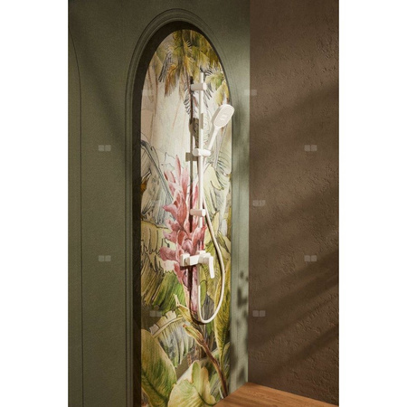 Natrysk przesuwny Malaga, kompletny, white