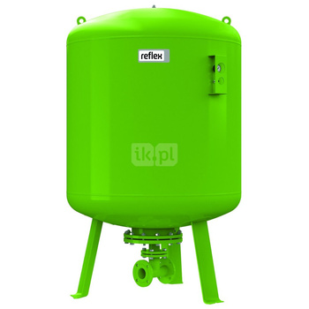 Naczynie wzbiorcze REFLEX DT 1500, pojemność 1500 l, 16 bar / 70'C, kolor zielony, do instalacji  C.W.U.