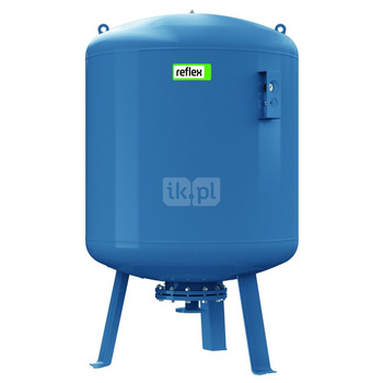 Naczynie wzbiorcze REFLEX DE 1000, pojemność 1000 l, 16 bar / 70'C, kolor niebieski, do instalacji  C.W.U.