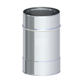 Rura JEREMIAS 360-TWIN04 z uszczelką 80/125 mm, długość 250 mm