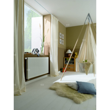 Grzejnik płytowy Kermi®X2®Profil-Vmulti t.22 300x100x1200 biały, 10 bar, zaworowy, z osłonami