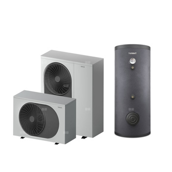 Pakiet 3 - Pompa ciepła powietrzna powietrze-woda monoblok TERMET Heat Gold 12 DC 8.2 kW 230 V + Zasobnik c.w.u. TERMET AQUA 300