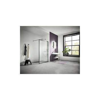 Kermi Walk-In Dark Edition WW4 0900x 2000 880-900 SWS ESG Clean rama profile