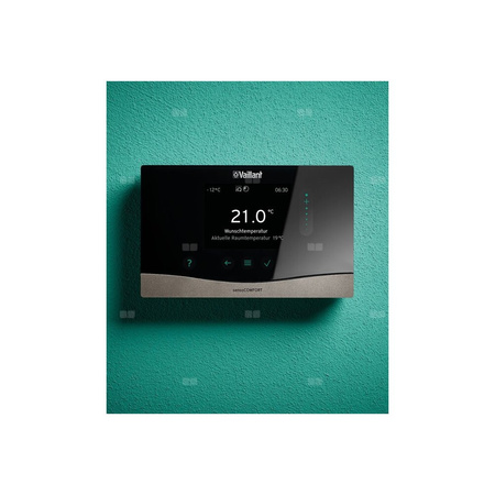 Pakiet - Kocioł gazowy jednofunkcyjny VAILLANT ecoTEC plus VC 20CS/1-5 kondensacyjny wiszący 2.8 - 21 kW+ Zestaw powietrzno-spalinowy + RegulatorsensoCOMFORT 720 + Zasobnik c.w.uVIH R 120/6 B