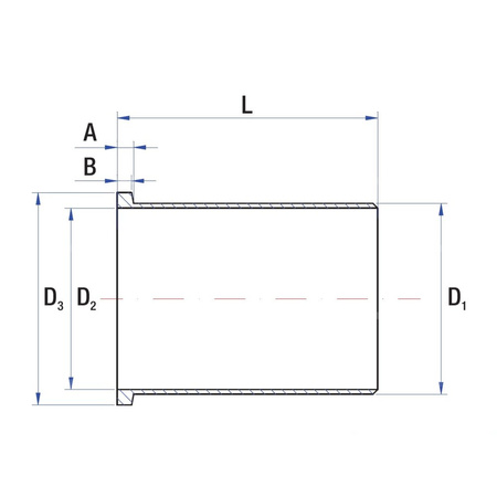 Tuleja wzmacniająca RUMET Mosiądz 18 mm