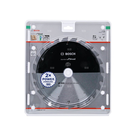 Ostrze do piły tarczowej bezprzewodowej Standard for Wood 254 x 2,2 / 1,6 x 30 T24