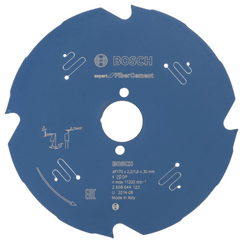 Ostrze do piły tarczowej Expert for Fibre Cement KSB EXPERT FOR F.C. 170X30X2,2 4T