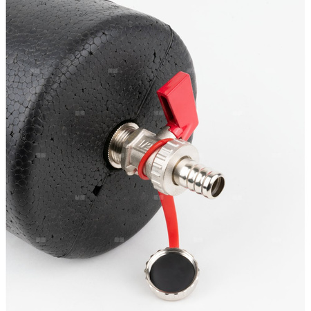 Sprzęgło hydrauliczne ocieplone BLH 850 z rozdzielaczem, 70 kW, 6x GW G1'', 2x GW G1/2'', odpowietrznik automatyczny, zawór spustowy