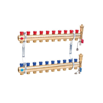 PHA-109A/1 3-obwodowy PN10 Rozdzielacz CuZn