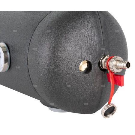 Sprzęgło hydrauliczne ocieplone BLH 822, 200 kW, 4x GW G2'', 6x GW G1/2'' odpowietrznik automatyczny, zawór spustowy, termometry, tuleja zanurzeniowa, korek