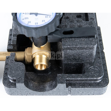 Grupa pompowa AFRISO PrimoSol 130-1 GZ 1'' x 1'', z izolacją, z pompą obiegową Grundfos UPM 3 Solar 25-75/130 mm